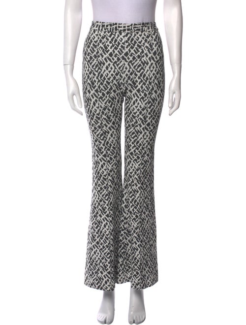 Rosetta Getty Printed Wide Leg Pants