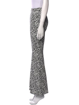 Rosetta Getty Printed Wide Leg Pants