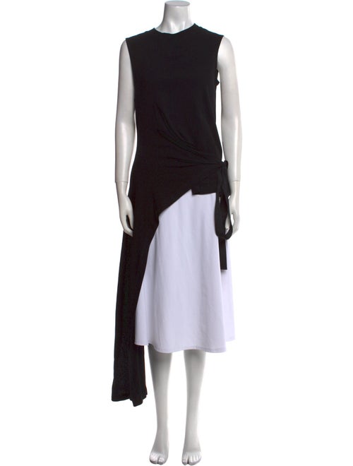 Rosetta Getty Crew Neck Sleeveless Tunic