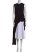 Rosetta Getty Crew Neck Sleeveless Tunic