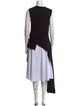 Rosetta Getty Crew Neck Sleeveless Tunic