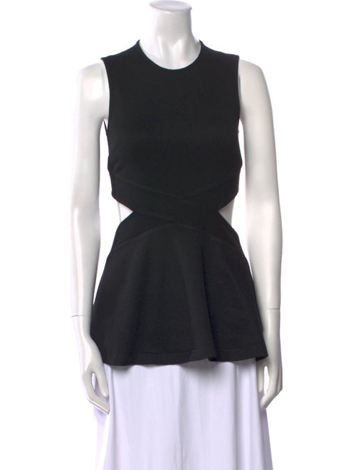 Rosetta Getty Crew Neck Sleeveless Top