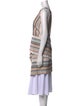 Rosetta Getty Striped V-Neck Tunic