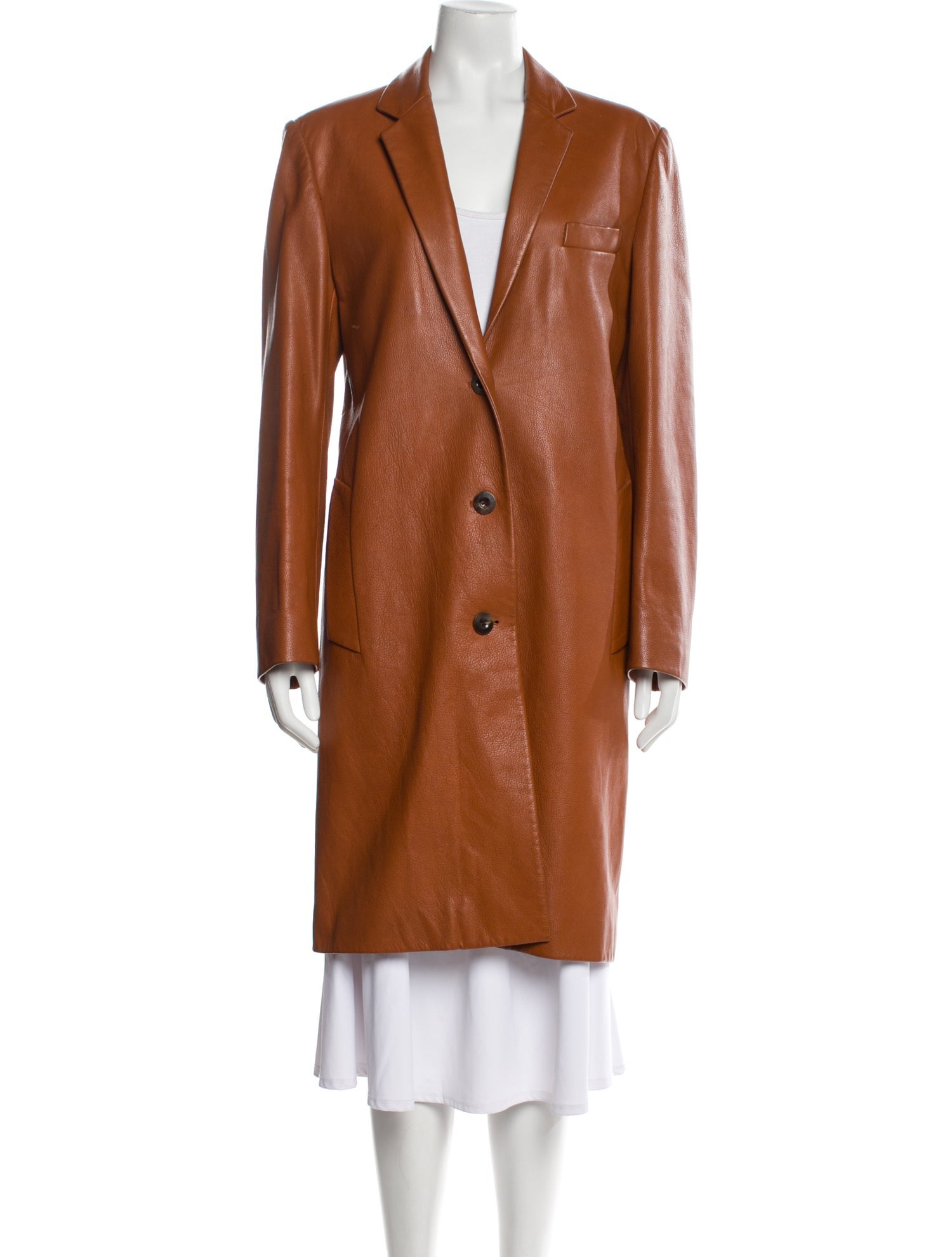 Rosetta Getty Calfskin Coat