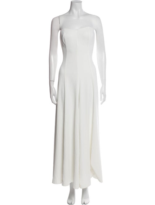 Rosetta Getty Strapless Jumpsuit