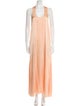 Rosetta Getty Scoop Neck Long Dress