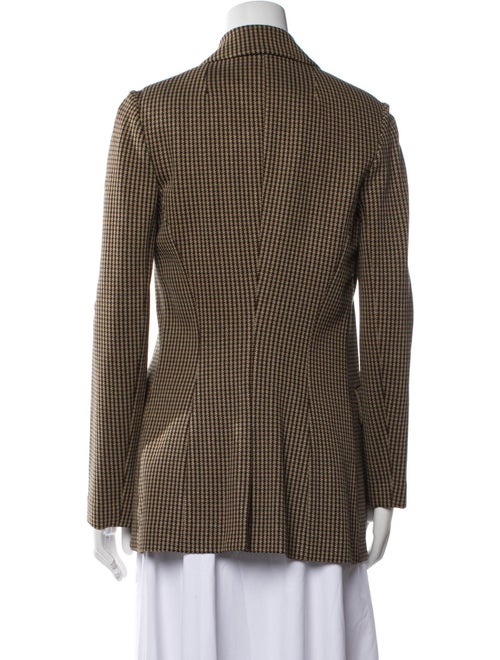 Rosetta Getty Houndstooth Print Blazer