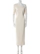 Rosetta Getty One-Shoulder Long Dress