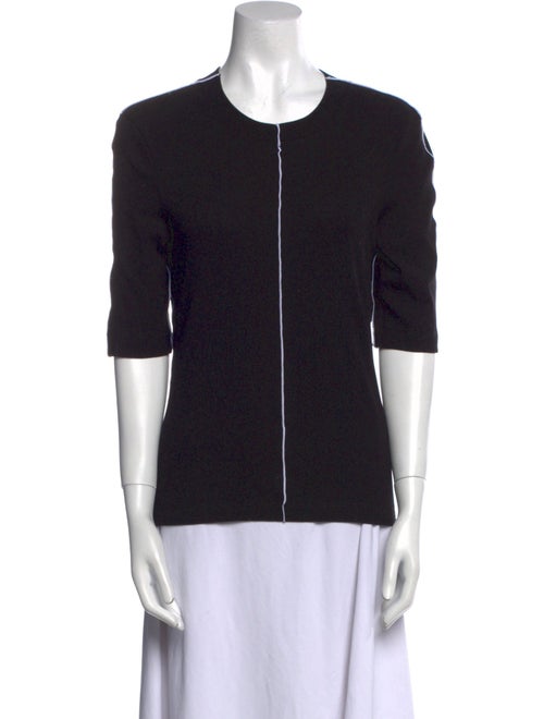 Rosetta Getty Crew Neck Three-Quarter Sleeve Sweatshirt