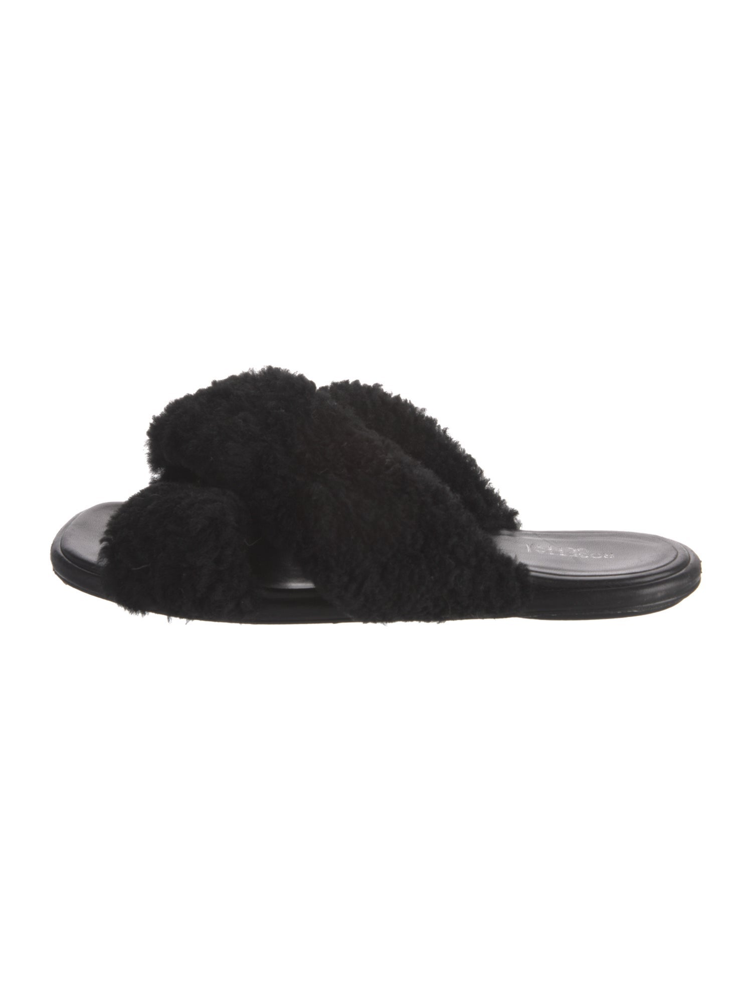 Rosetta Getty Faux Fur Slides