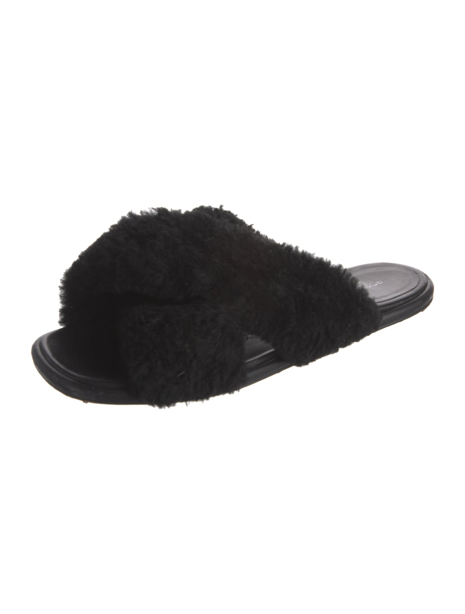 Rosetta Getty Faux Fur Slides
