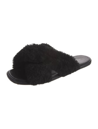 Rosetta Getty Faux Fur Slides