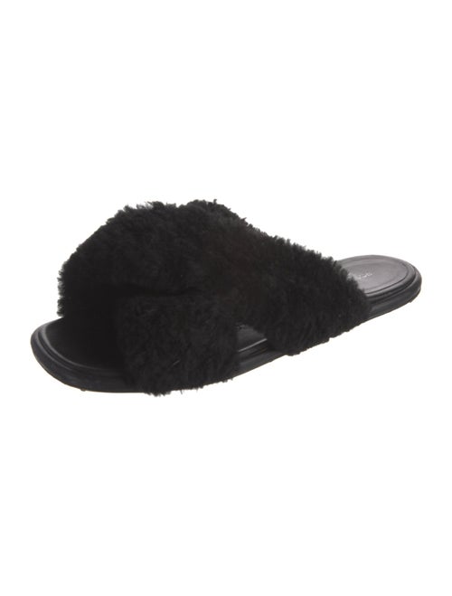 Rosetta Getty Faux Fur Slides