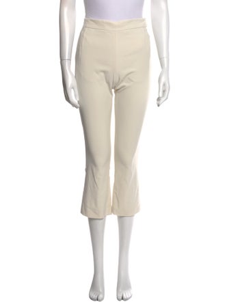 Rosetta Getty Silk Straight Leg Pants