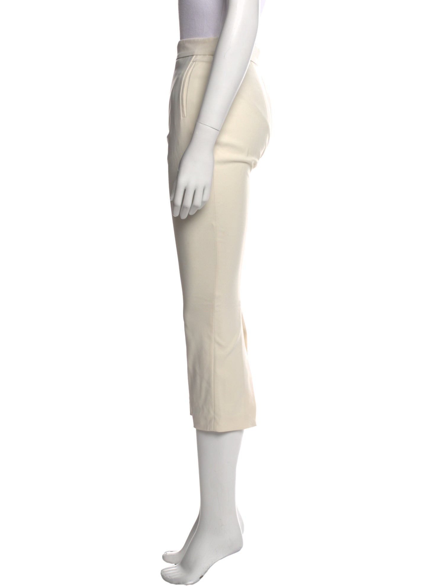 Rosetta Getty Silk Straight Leg Pants