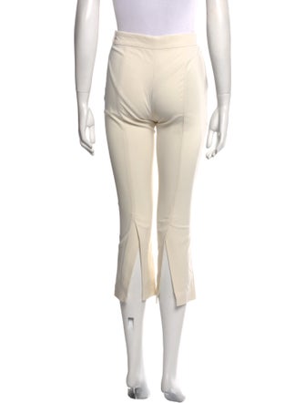 Rosetta Getty Silk Straight Leg Pants