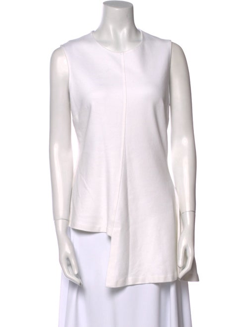 Rosetta Getty Crew Neck Sleeveless Tunic