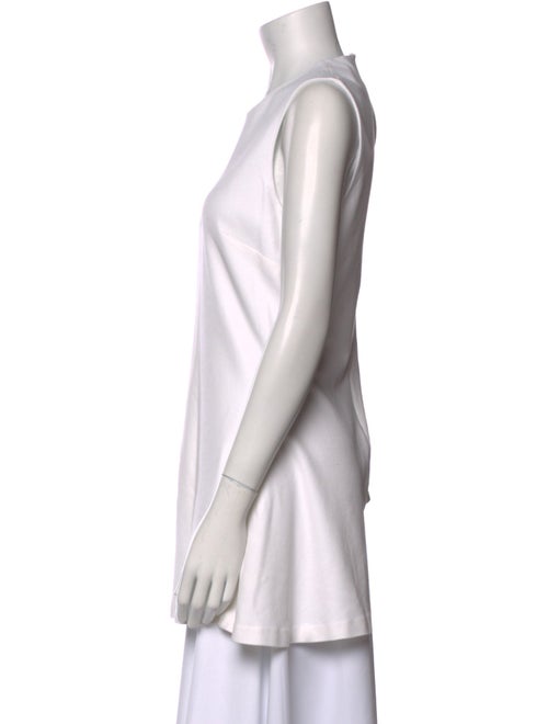 Rosetta Getty Crew Neck Sleeveless Tunic