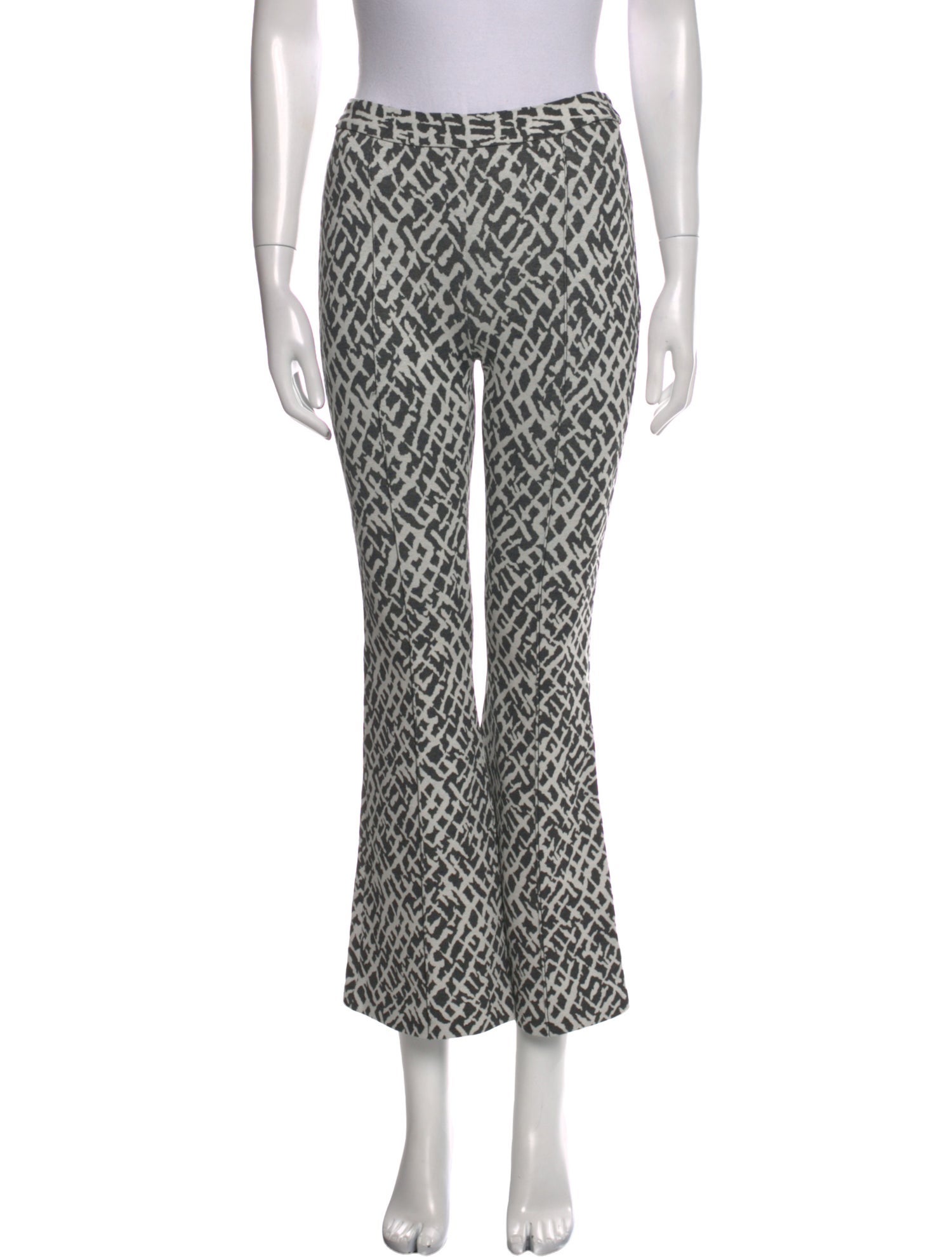 Rosetta Getty Printed Wide Leg Pants