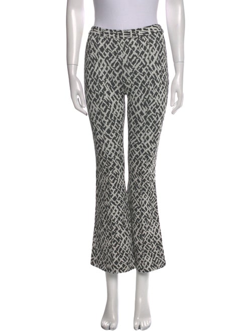Rosetta Getty Printed Wide Leg Pants
