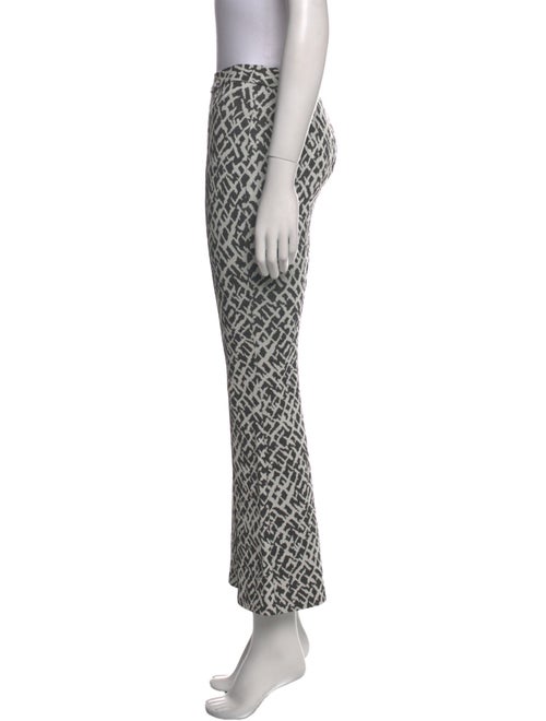 Rosetta Getty Printed Wide Leg Pants