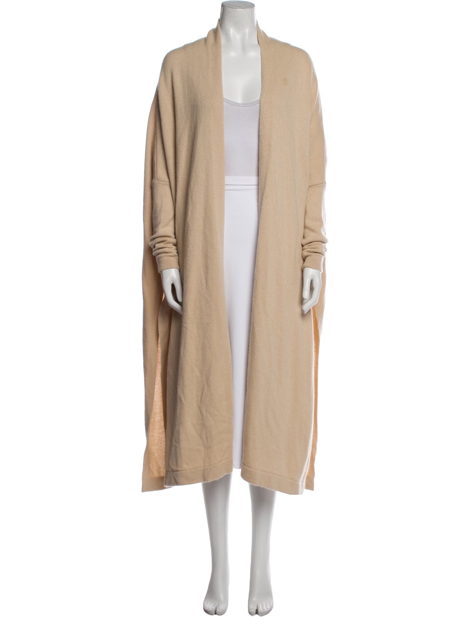 Rosetta Getty Cashmere Open Front Sweater