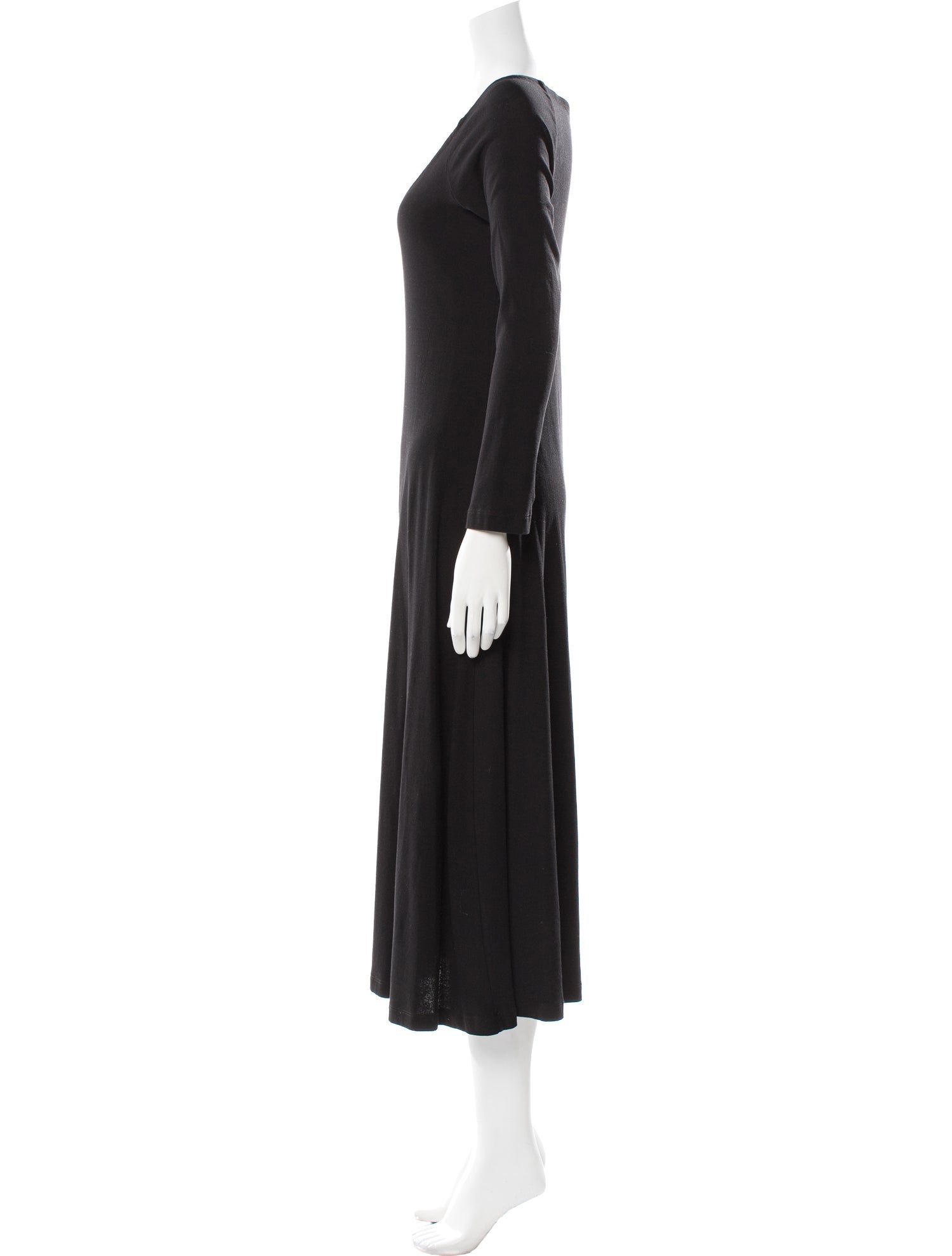 Rosetta Getty V-Neck Long Dress