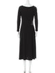 Rosetta Getty V-Neck Long Dress