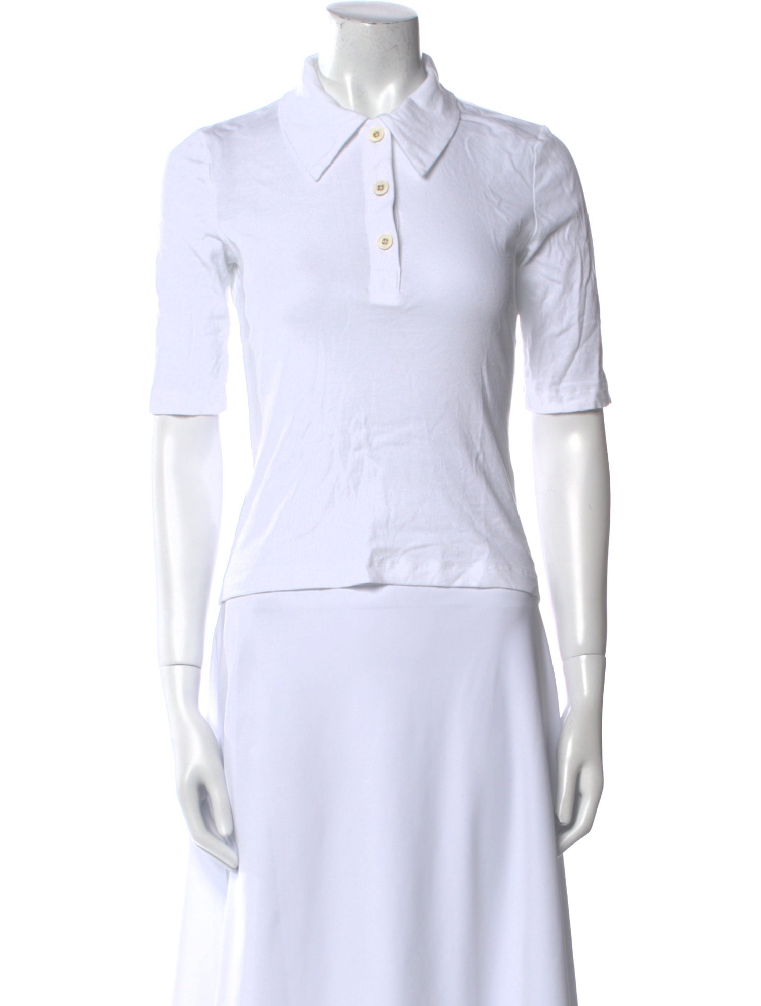 Rosetta Getty Short Sleeve Polo