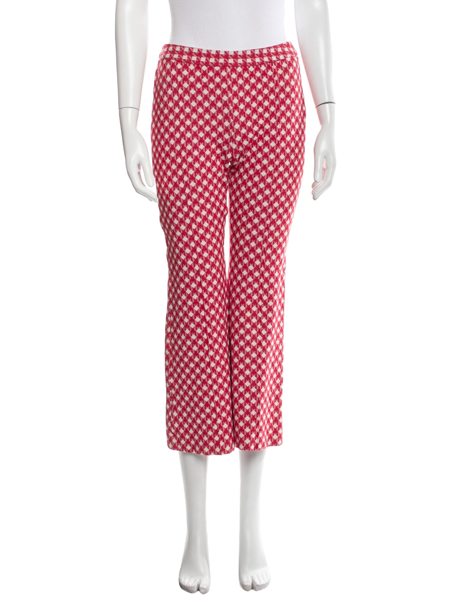 Rosetta Getty Printed Wide Leg Pants