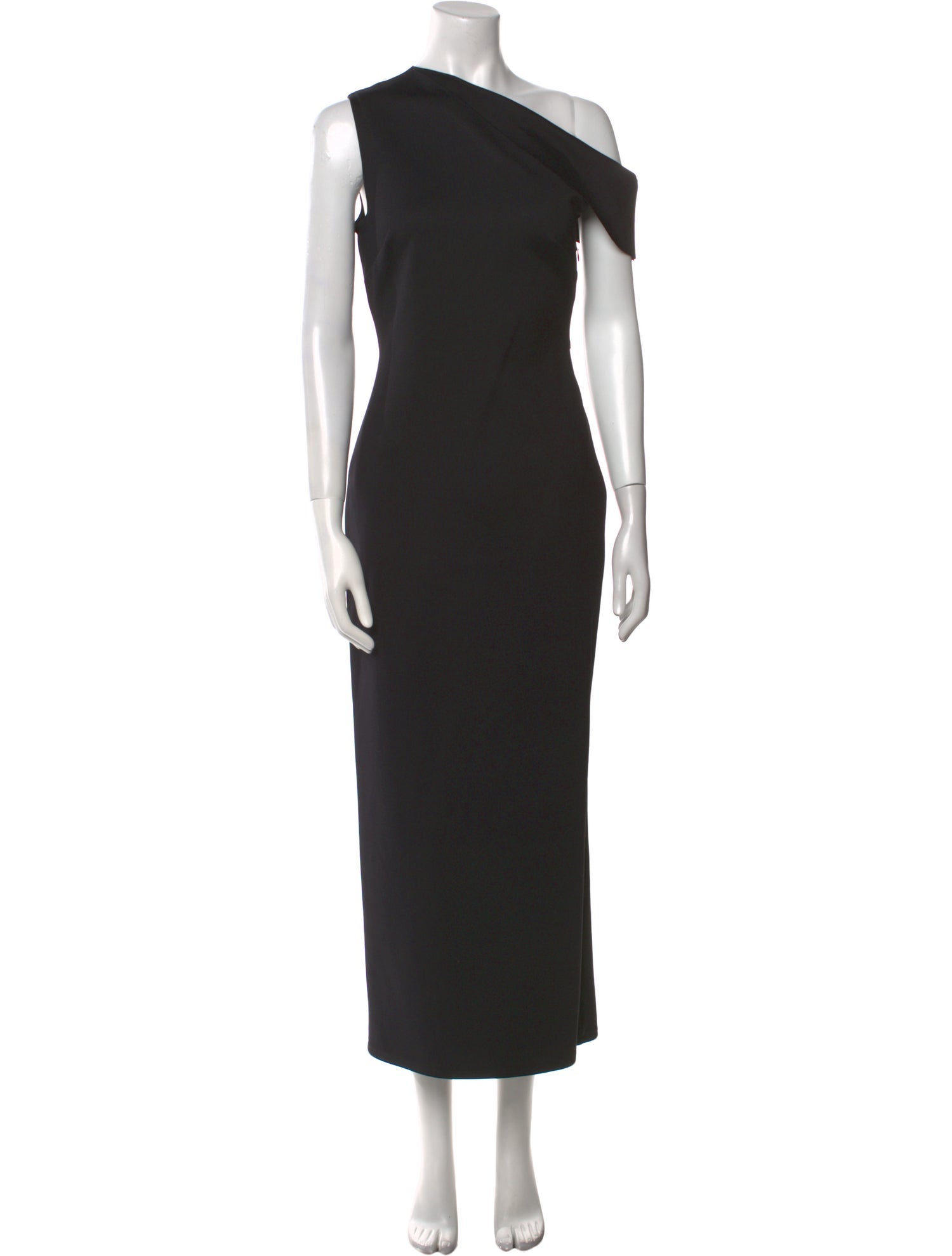 Rosetta Getty One-Shoulder Long Dress