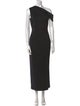 Rosetta Getty One-Shoulder Long Dress