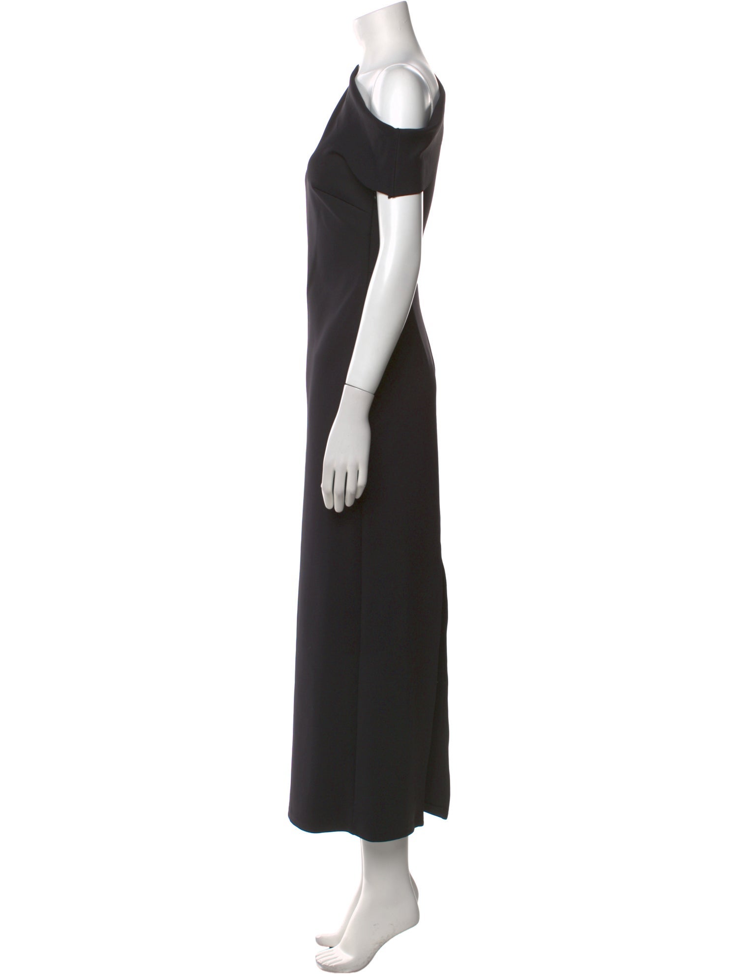 Rosetta Getty One-Shoulder Long Dress