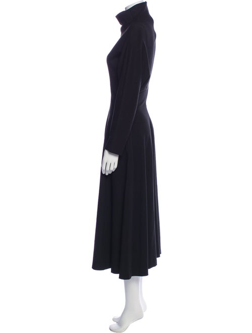 Rosetta Getty Turtleneck Long Dress