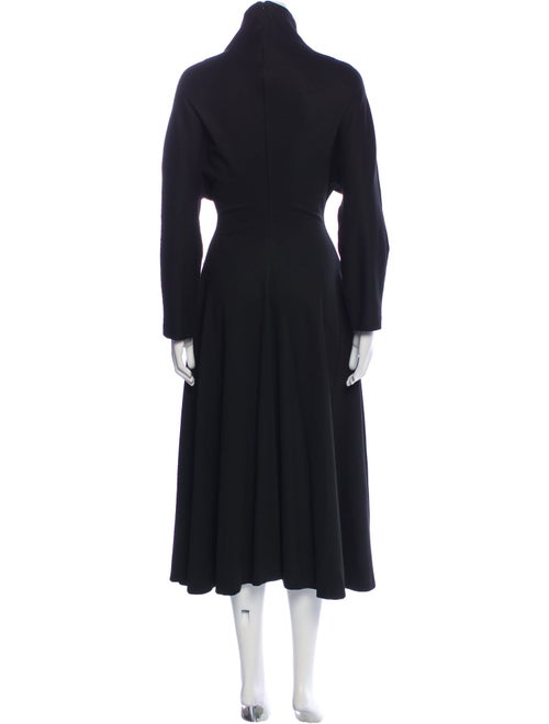 Rosetta Getty Turtleneck Long Dress