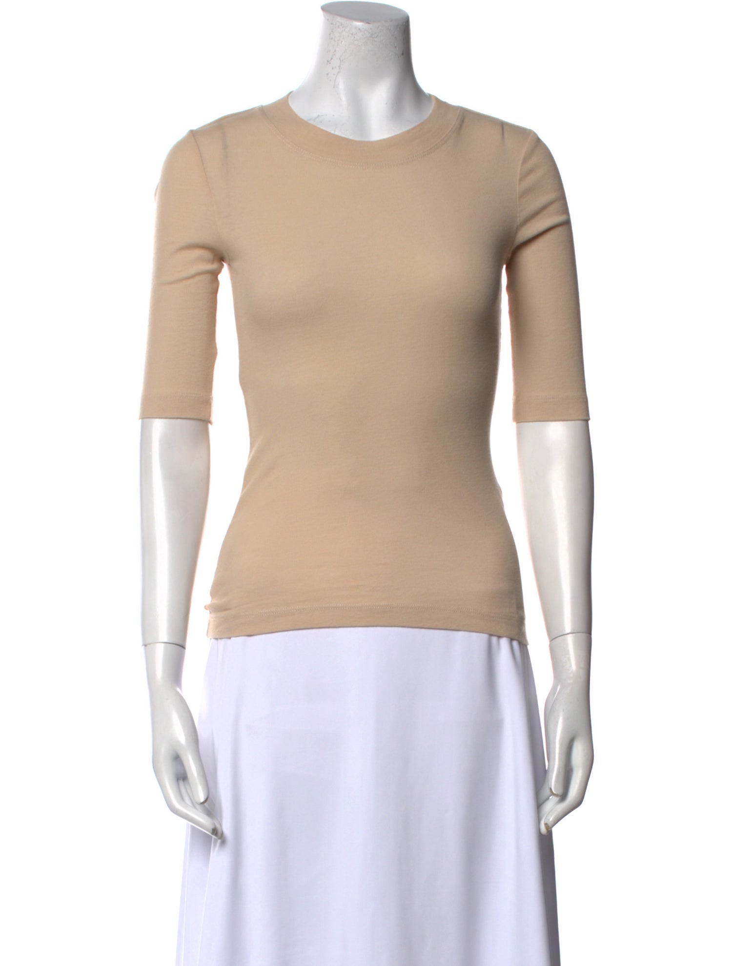 Rosetta Getty Crew Neck Short Sleeve Top