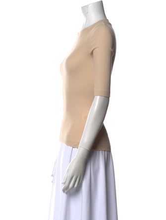 Rosetta Getty Crew Neck Short Sleeve Top