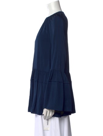 Rosetta Getty Crew Neck Long Sleeve Tunic