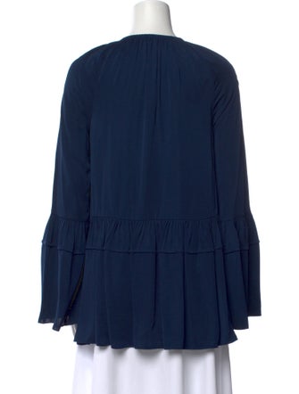 Rosetta Getty Crew Neck Long Sleeve Tunic