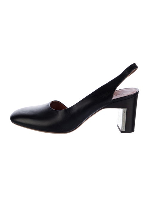 Rosetta Getty Leather Slingback Pumps