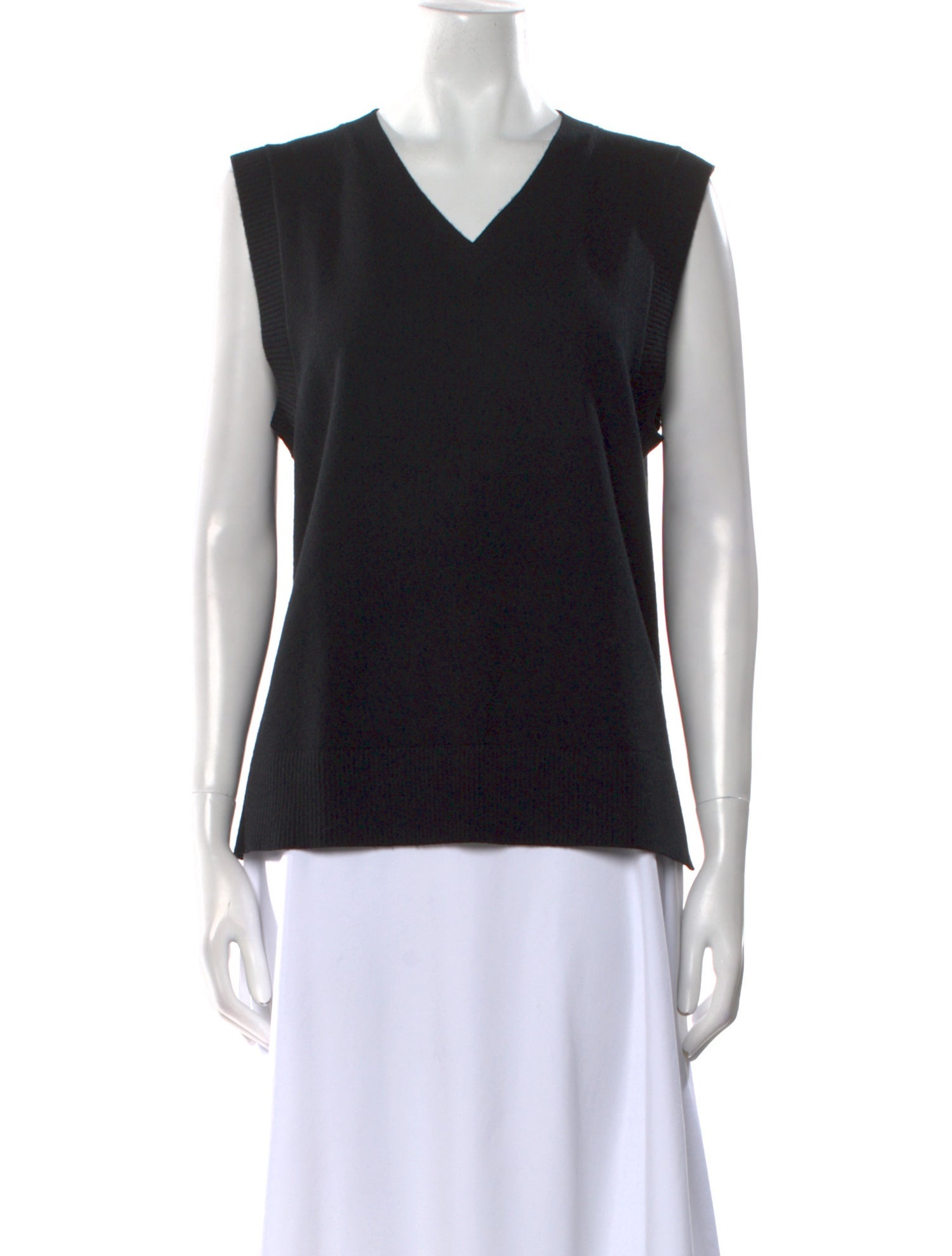 Rosetta Getty Cashmere V-Neck Sweater