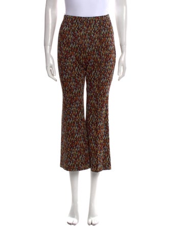 Rosetta Getty Printed Wide Leg Pants