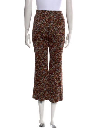 Rosetta Getty Printed Wide Leg Pants