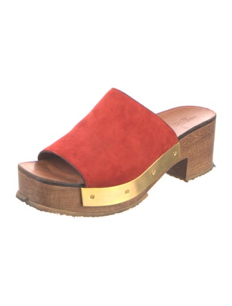 Rosetta Getty Suede Slides