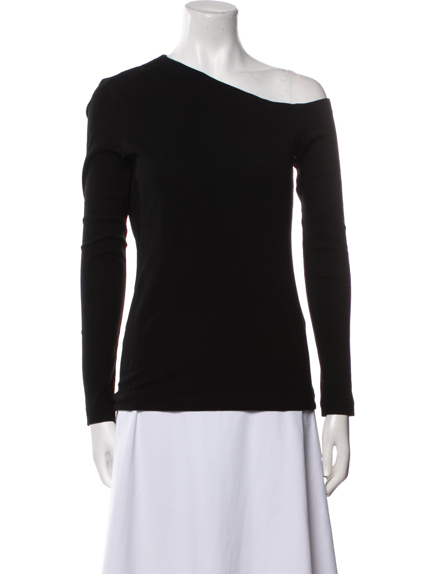 Rosetta Getty Asymmetrical Long Sleeve Top w/ Tags
