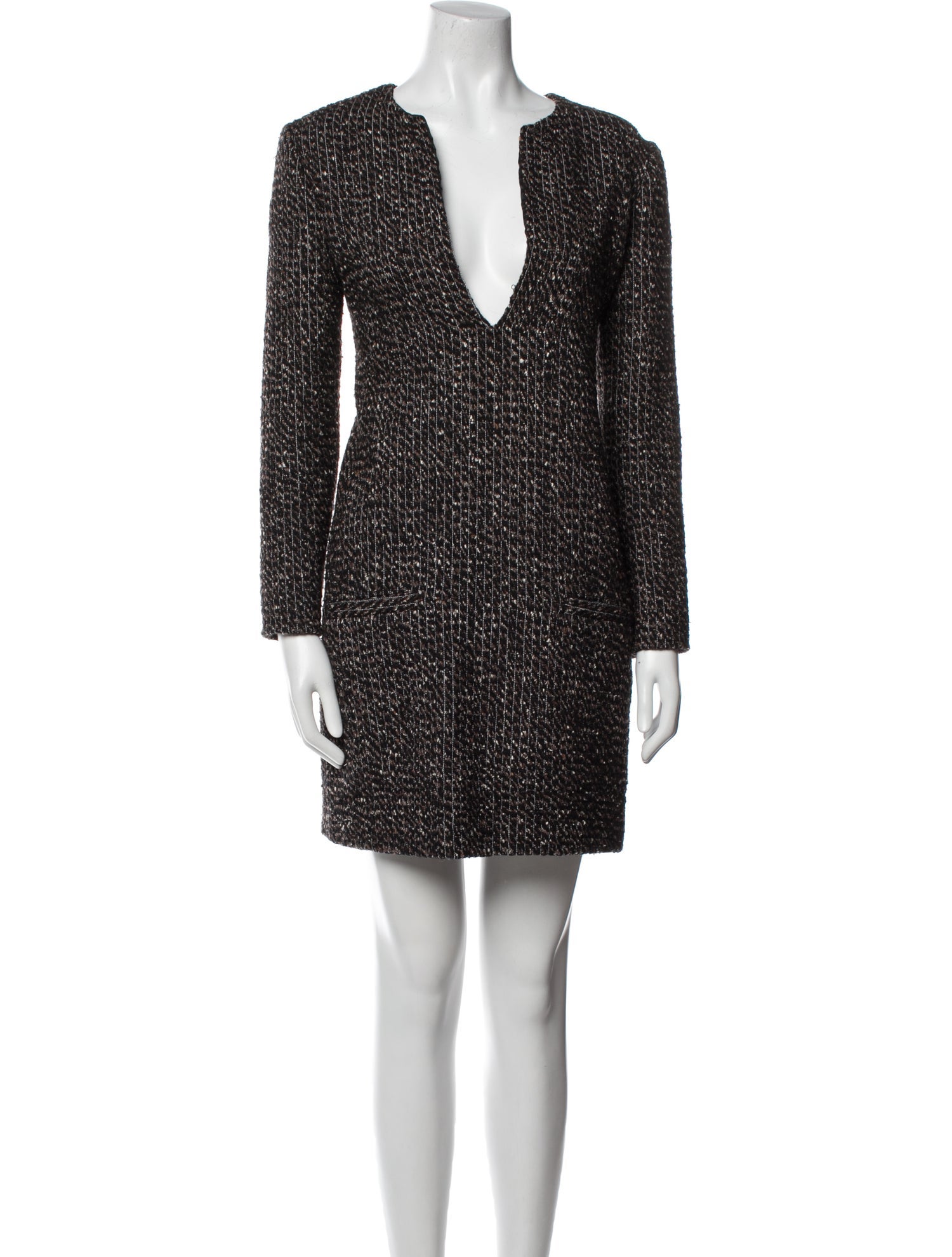 Rosetta Getty Virgin Wool Mini Dress w/ Tags