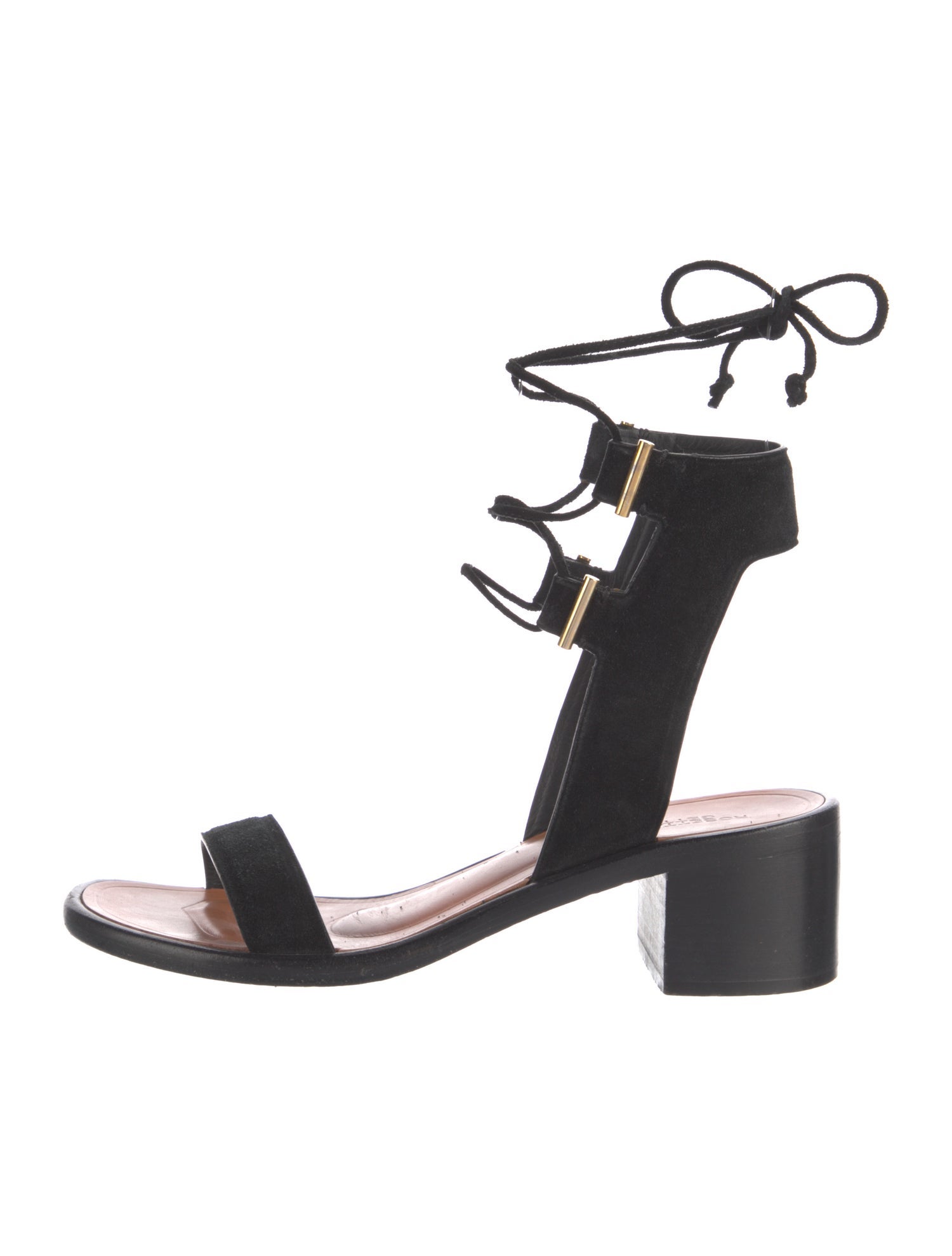 Rosetta Getty Suede Gladiator Sandals