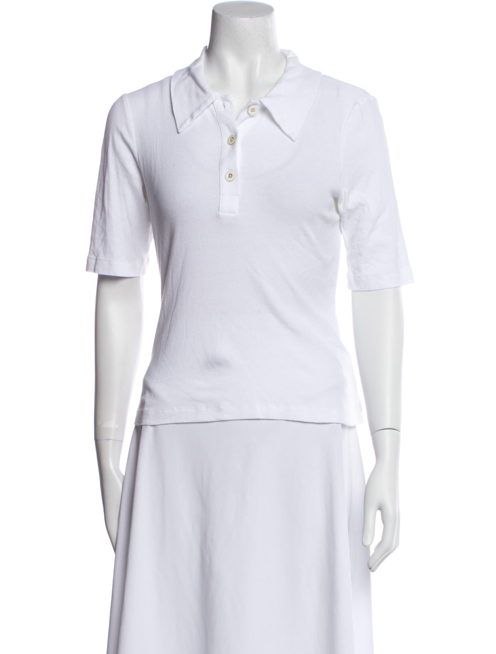 Rosetta Getty Short Sleeve Polo