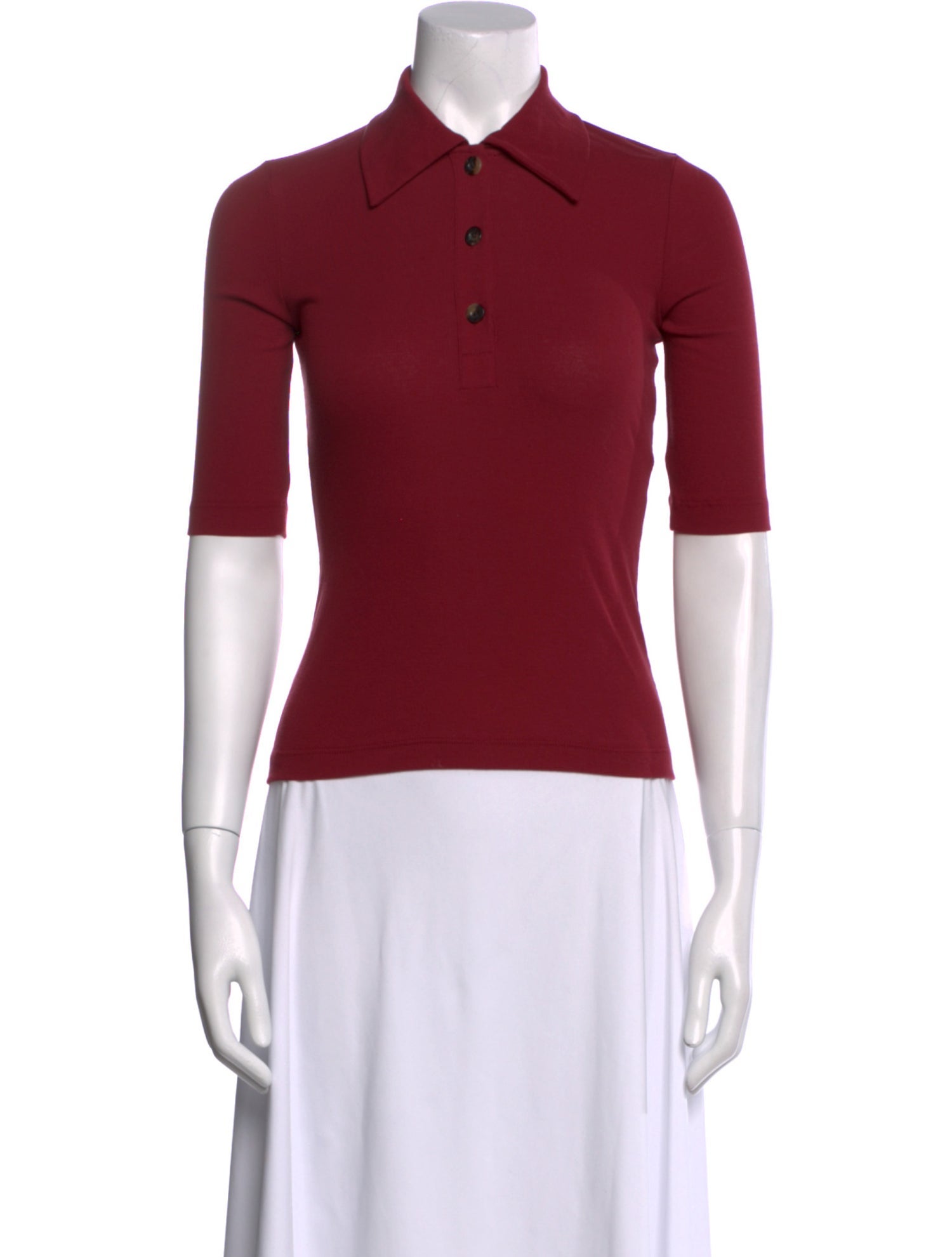 Rosetta Getty Short Sleeve Polo