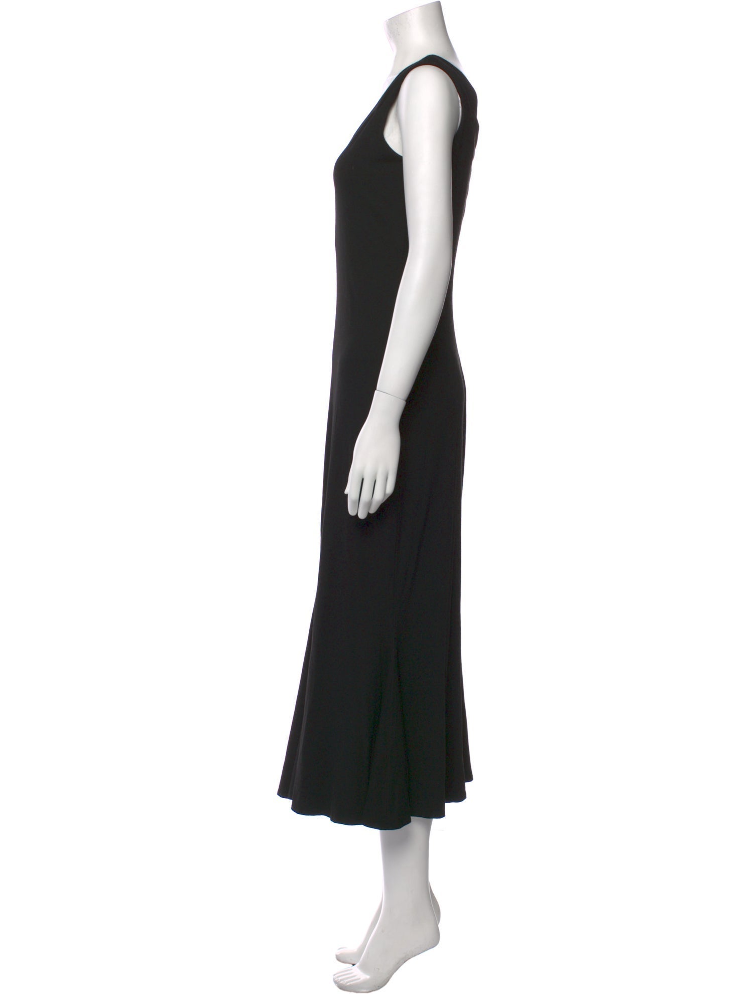 Rosetta Getty V-Neck Long Dress
